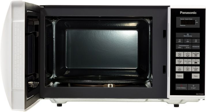 Panasonic Мікрохвильова піч, 25л, 800Вт, дисплей, білий (243562) NN-ST342WZPE фото