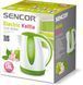 Sencor Електрочайник 1.8л, Strix, пластик, біло-зелений (217809) SWK1811GR