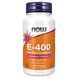 Вітамін E зі змішаними токоферолами Now Foods (Vitamin E-400) 400 МО 100 капсул
