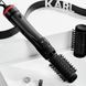 Rowenta Фен-щітка Karl Lagerfeld Activ Keratin&Shine, 1000Вт, 2 режими, іоніз-я, чорний (375677) CF952LF0