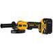Шліфмашина кутова - болгарка акумуляторна безщіткова DeWALT DCG407M2T DCG407M2T
