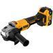 Шліфмашина кутова - болгарка акумуляторна безщіткова DeWALT DCG407M2T DCG407M2T