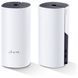 Домашня Mesh Wi-Fi система (2шт у комплект)AC1200 Hybrid Mesh Wi-Fi Powerline/2xGb LAN Ports TP-LINK Deco P9(2-pack)