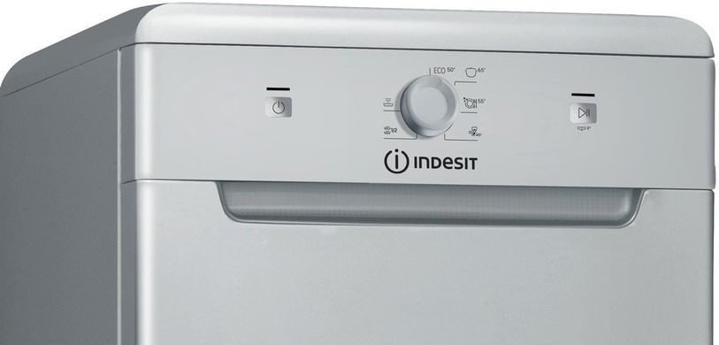 Indesit Посудомоечная машина 10компл., A+, 45см, серебристый DSCFE1B10SRU фото
