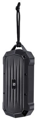 Портативна акустика DEFENDER (65039)Octagon 5Вт, FM/microSD/USB/TWS, чорний 65039 фото