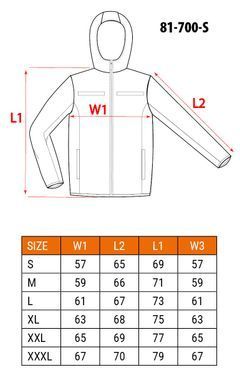 Рабочая куртка Softshell Neo Tools 81-700 S