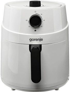 Gorenje Мультипіч 1300Вт, чаша-4.5л, механічне керування, 7 авто. программ, пластик, білий (380798) AF1300XG фото