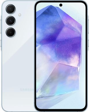 Samsung Смартфон Galaxy A55 5G (A556) 6.6" 8/128ГБ, 2SIM, 5000мА&bull;ч, голубой ледяной SM-A556BLBAEUC фото