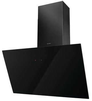 Faber Вытяжка наклонная, 80см, 1169м3ч, Tweet Ev8 Led Bk A80, черный 330.0529.666 фото