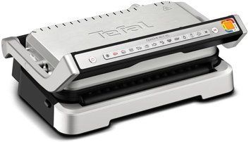 Tefal Гриль прижимний OptiGrill 4in1 XL 2200Вт, темп. режимів-4, з`ємні пластини, форма для випічки, метал (375660) GC784D30 фото