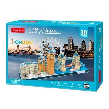 3D пазл CubicFun City Line Лондон (MC253h) dt_22918 фото