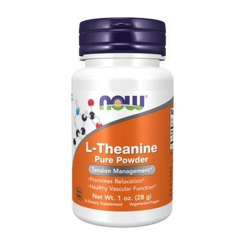 Теанін порошок Now Foods (L-Theanine) 28 г