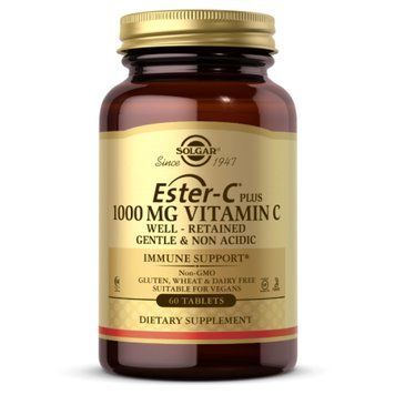 Естер-С із вітаміном С Solgar (Ester-C Plus Vitamin C) 60 таблеток
