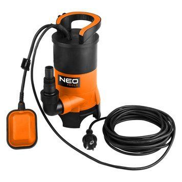 Погружные насосы для грязной воды Neo Tools 04-745, 400 Вт, макс. напор 7м, 8000 л/ч 04-745 фото