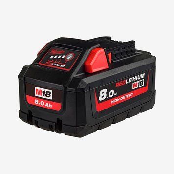Акумулятор HIGH OUTPUT&trade; MILWAUKEE, M18 HB8 (8Aг)