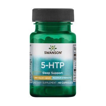 5HTP 200mg - 60caps Swanson 5-HTP Swanson 200 мг (Посилений) &mdash; Глибокий сон
