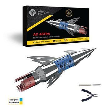 Коллекционная модель-конструктор Metal Time Ad Astra Космическая ракета механическая (MT050) dt_94822 фото