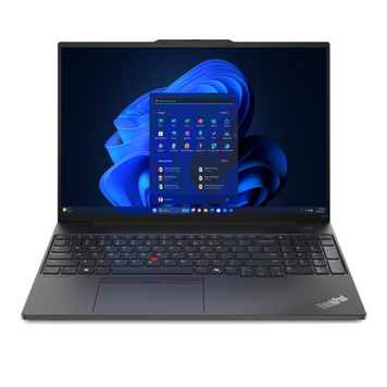 ноутбук 16WUXGAM/R5 7535HS/32/1TB SSD/UMA/DOS/F/BL/Graphite Black LENOVO ThinkPad E16 AMD G2 T (21M5001TRA) 3725281 фото