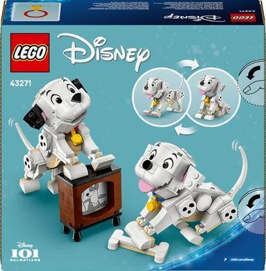 Конструктор LEGO Disney Лакі та Пенні 101 далматинець 268 деталей (43271)