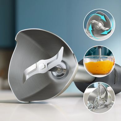 Блендер PHILIPS заглибний Series 1000, 500Вт, чаша-500мл, чорний (394025) HR2522/00 фото