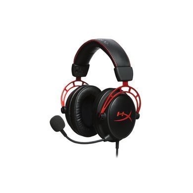 Гарнитура игровая HyperX Cloud Alpha, mini-jack/dual 3.5мм, 1.2м/2м черно-красный 4P5L1AM фото