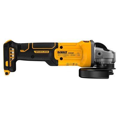 Шліфмашина кутова - болгарка акумуляторна безщіткова DeWALT DCG407N DCG407N фото