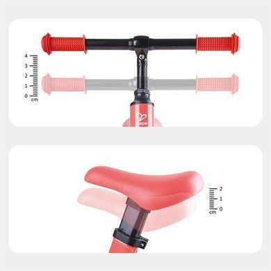 Біговел Hape Нове дослідження двоколісний 12" рожевий (E8653), Рожевий