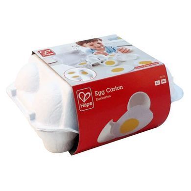 Іграшкові продукти Hape Дерев'яні яйця в лотку (E3156) dt_12284 фото
