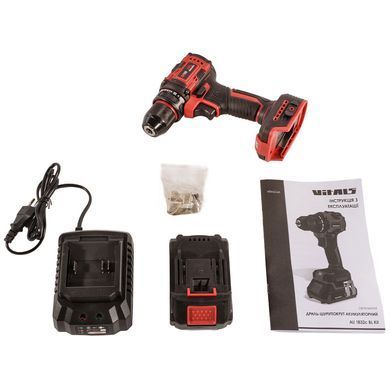 Дриль-шуруповерт акумуляторний Vitals Master AU 1832c BL Kit V235330 фото