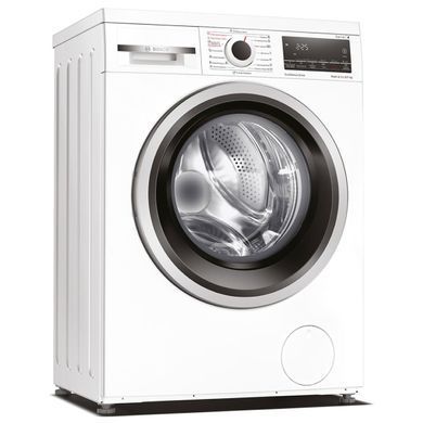 Bosch Прально-сушильна машина фронтальна, 8(5)кг, 1400, A, 50см, дисплей, білий (379299) WDS28460UA фото