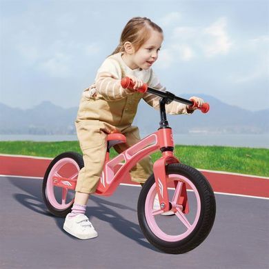 Біговел Hape Нове дослідження двоколісний 12" рожевий (E8653), Рожевий