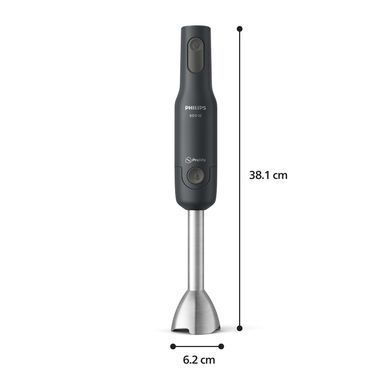 Блендер PHILIPS заглибний Series 1000, 500Вт, чаша-500мл, чорний (394025) HR2522/00 фото