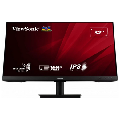 31.5" 16:9 SuperClear IPS РК монітор, 1920х1080, 75 Гц, 4 мс (GtG), FreeSync, 1xVGA/1xHDMI 1.4, SP ( VIEWSONIC VA3209-MH 3722667 фото