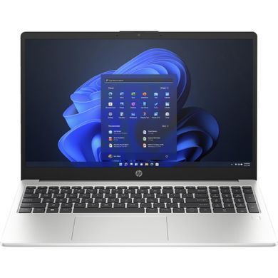 HP Ноутбук 250-G10 15.6" FHD IPS AG, Intel i5-1334U, 16GB, F512GB, UMA, Win11, сріблястий (378038) 9G8F0ES фото
