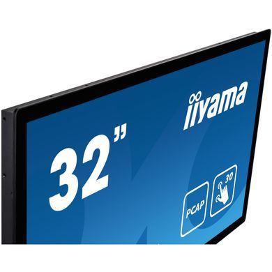 31.5" 16:9 сенсорний VA РК дісплей, 1920х1080, OpenFrame, 425 кд/м2, проекційно-ємністна технологія IIYAMA TF3215MC-B2AG 3729240 фото