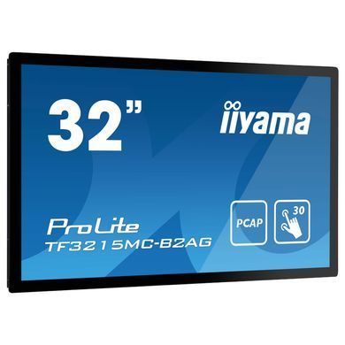 31.5" 16:9 сенсорний VA РК дісплей, 1920х1080, OpenFrame, 425 кд/м2, проекційно-ємністна технологія IIYAMA TF3215MC-B2AG 3729240 фото