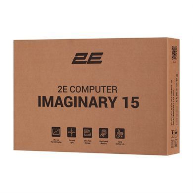 2E Ноутбук Imaginary 15.6" FHD IPS AG, Intel i5-1335U, 16GB, F512GB, UMA, DOS, Черный NL57AU-15UA22 фото