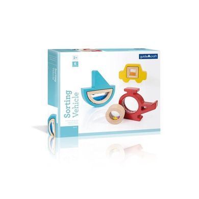 Дерев'яний сортер Guidecraft Manipulatives Транспорт (G6741) dt_2189 фото