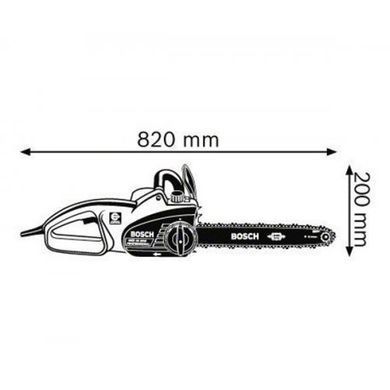 Электропила цепная Bosch GKE 40 BCE(0601597703)
