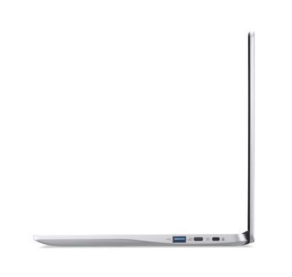 Acer Ноутбук Chromebook CB314-3HT 14" FHD IPS Touch, Intel P N6000, 8GB, F128GB, UMA, ChromeOS, серебристый NX.KB5EU.001 фото
