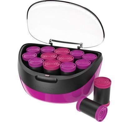 Remington Термо бігуді Jumbo Curls, 600Вт, D-36,41mm, 12шт, іонізація, кондиціонування, рожевий (296775) H5670 фото