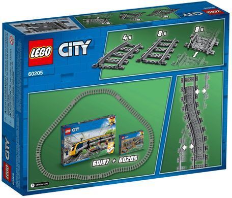 Конструктор LEGO City Рельсы