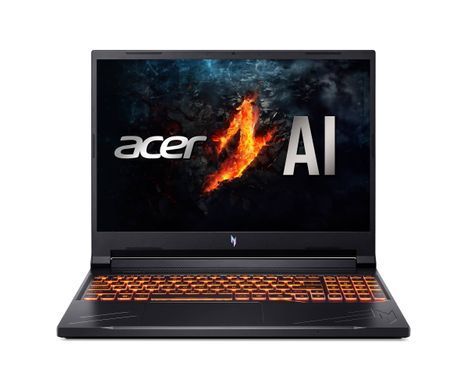 Acer Ноутбук Nitro V 16 ANV16-41 16" WUXGA IPS, AMD R5-8645HS, 16GB, F512GB, NVD4050-6, Lin, чорний (382592) NH.QRVEU.00E фото