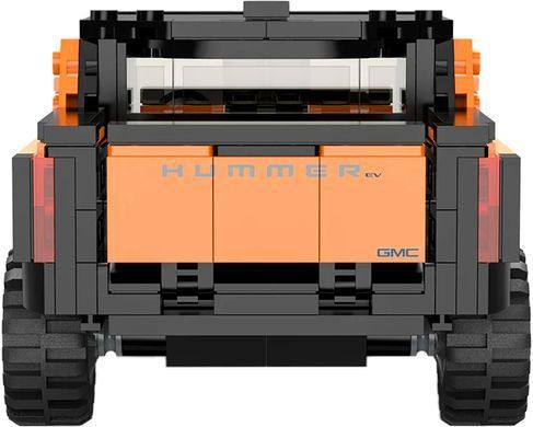 Машинка-конструктор Rastar Bricks Hummer EV 1:30 Оранжевый