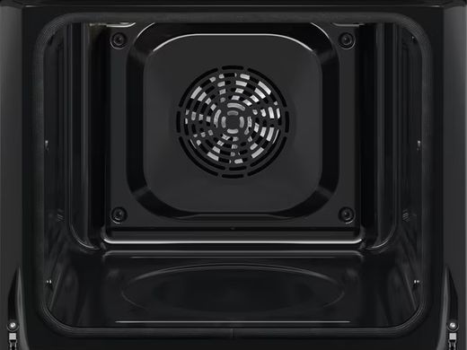 Electrolux Духовой шкаф электрический, 65л, A+, дисплей, конвекция, пиролиз, телескопические направляющие, черный EOF6P76BX фото
