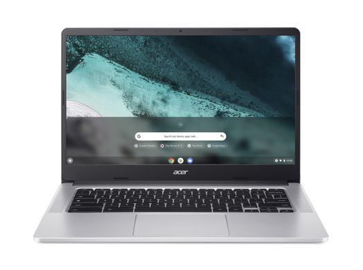 Acer Ноутбук Chromebook CB314-3HT 14" FHD IPS Touch, Intel P N6000, 8GB, F128GB, UMA, ChromeOS, серебристый NX.KB5EU.001 фото