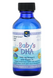 Рідкий жир для дітей+D3 Nordic Naturals (Baby's DHA) 60 мл