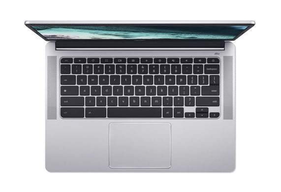 Acer Ноутбук Chromebook CB314-3HT 14" FHD IPS Touch, Intel P N6000, 8GB, F128GB, UMA, ChromeOS, серебристый NX.KB5EU.001 фото