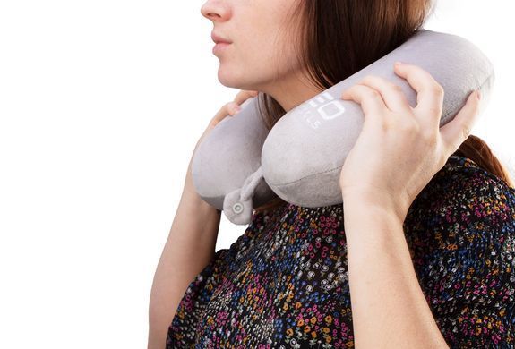 Подушка для подорожей Neo Tools GD016 з Memory Foam, сірий колір