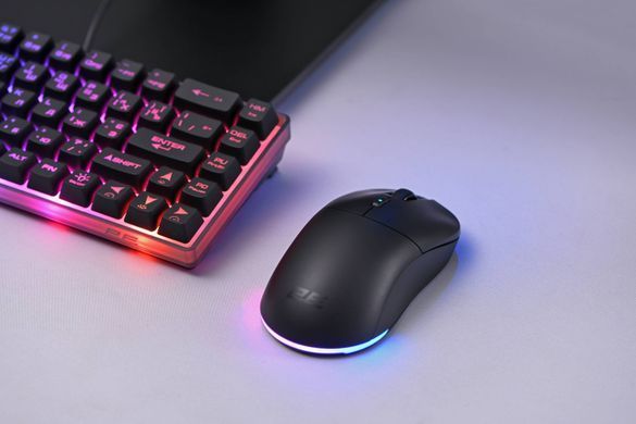 2E Gaming Мышь HyperDrive Lite WL, RGB Black 2E-MGHDL-WL-BK фото